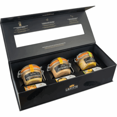 scatola foie gras 3 pezzi