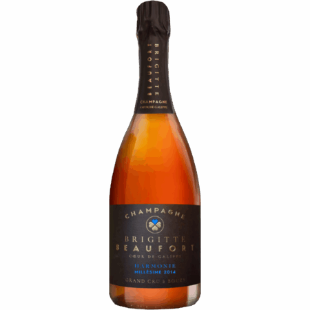 Champagne Brigitte Beaufort Harmonie Millésime 2014 Grand Cru Rosé Extra Brut 75 cl